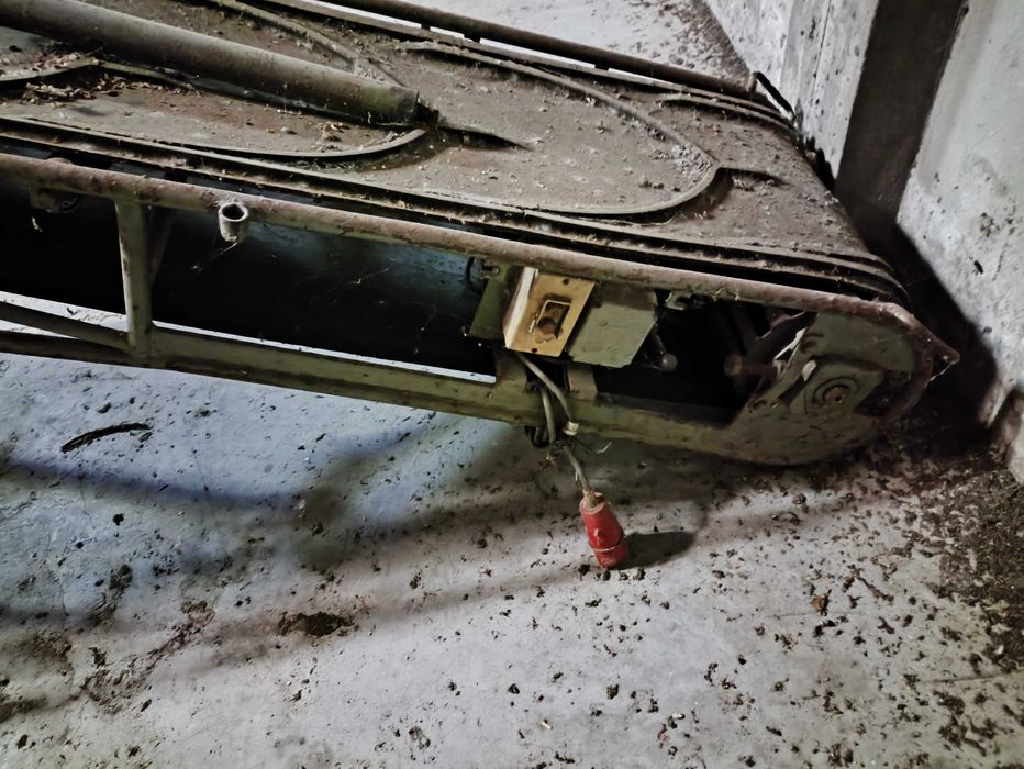 Tapete Rolante 5m comprido, 50cm largura tela, motor trifásico