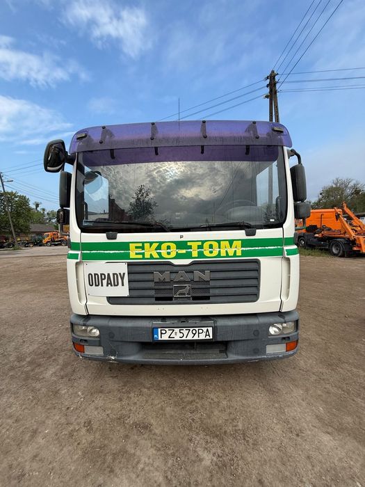 MAN TGL 8.180  Man TGL 8.180 bramowiec zabudowa palfinger