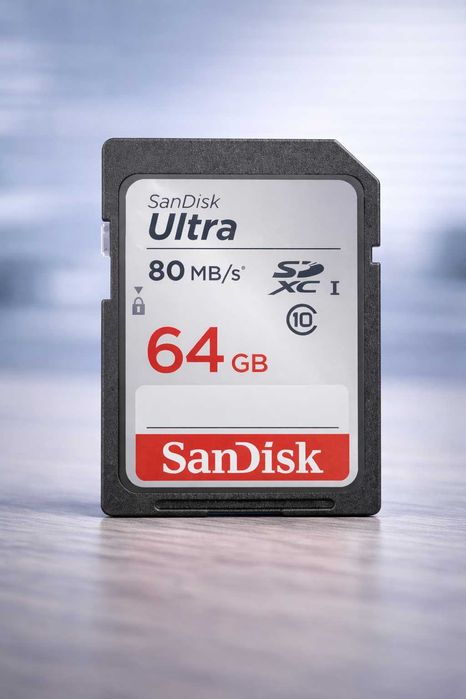 Cartão SD SanDisk Ultra 64GB – 80MB/s – Class 10