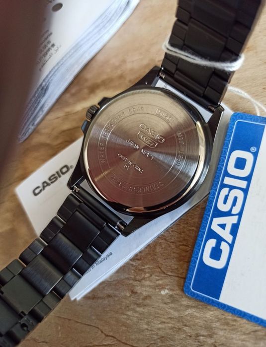Часы Casio MTPV005D-1B ОРИГИНАЛ! MTP-E350B-1B Мужские Касио Годинник Касіо Новое
