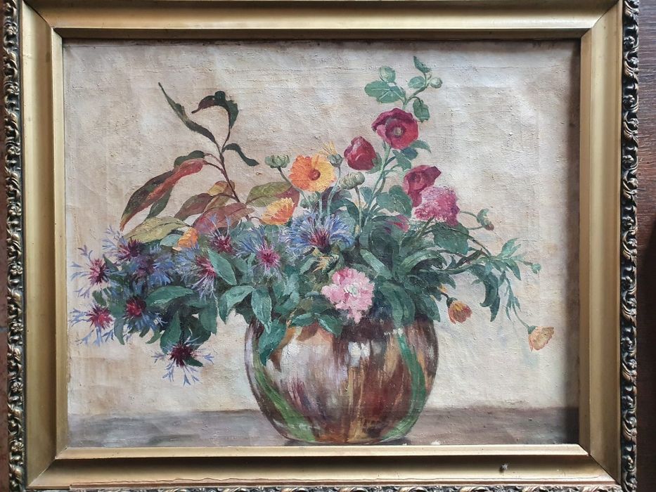 Obraz olejny  na płótnie Kwiaty