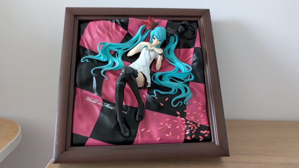 Vocaloid Hatsune Miku World Is Mine Brown Frame skala 1/8 GSC