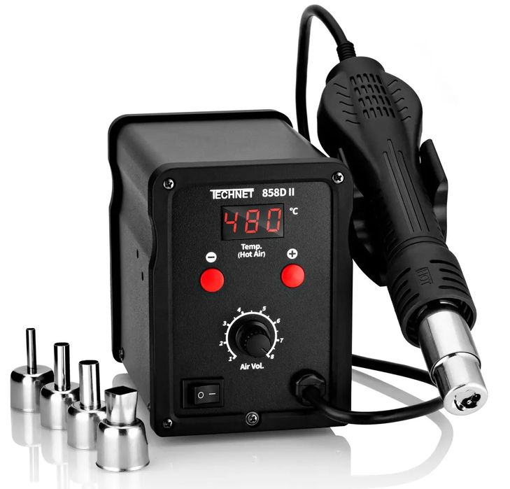 Термо-повітряна.паяльна станція 858D-2