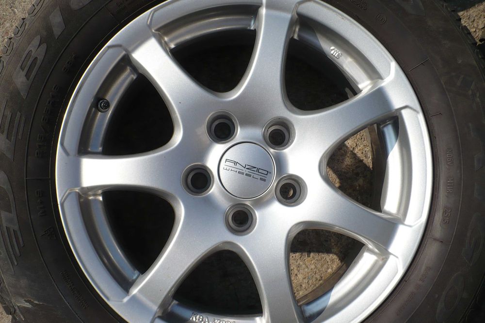 Felgi Aluminiowe ANZO 5X114,3 7XJ16" ET38 Oryginał Komplet