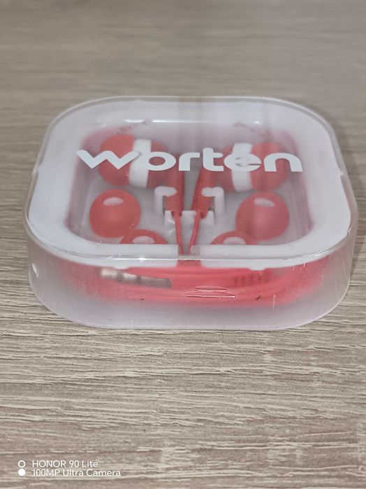 Fones Worten nunca usados