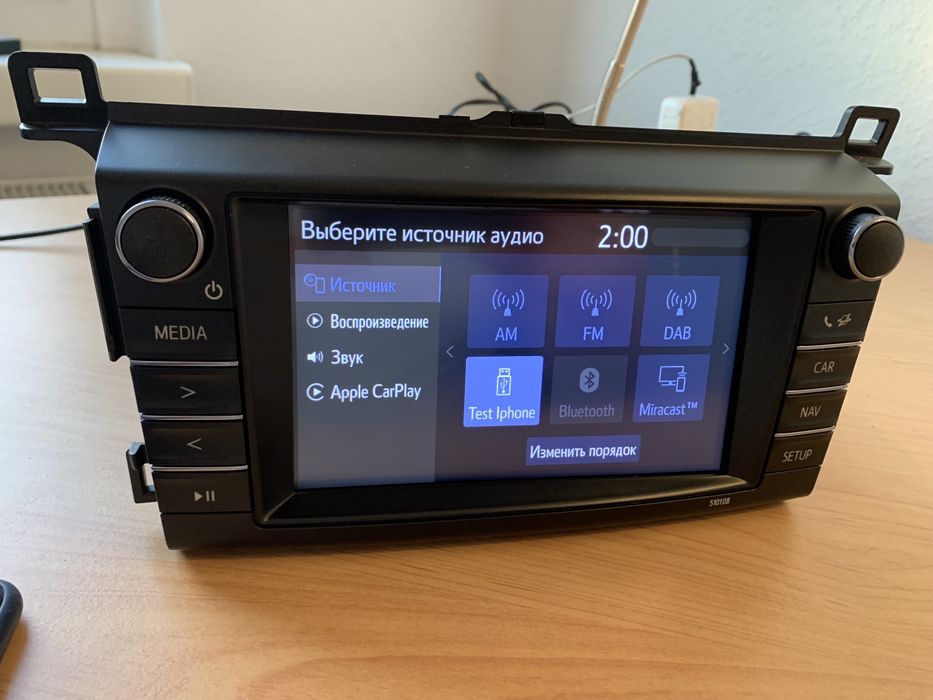 Toyota RAV 4 , CarPlay и Android Auto , оригинал