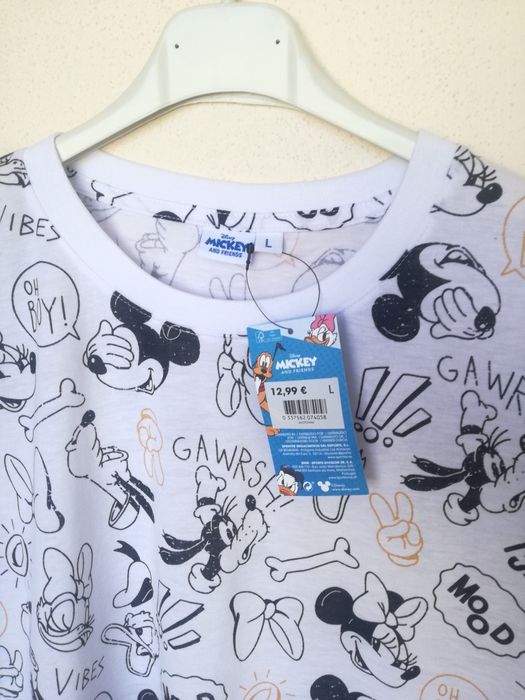 Blusa Mickey e Minnie Mouse L