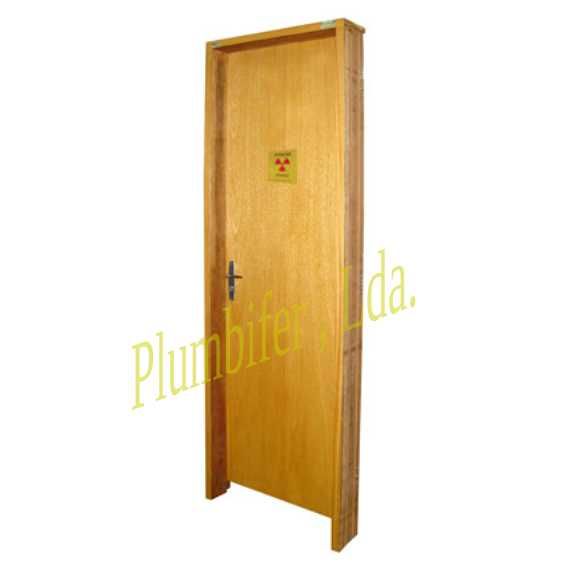Portas blindadas com chumbo