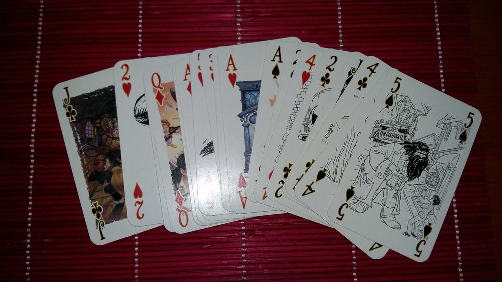 Harry Potter cartas de jogar