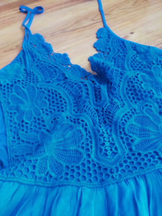 Nowa sukienka r 36/38 kobalt