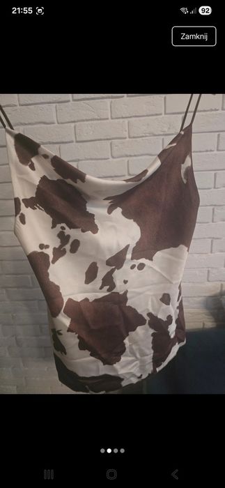 Top damski  "krówka"