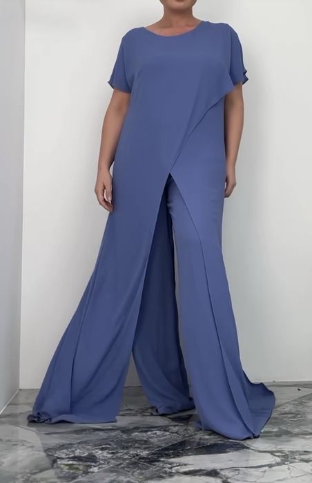 54-58р. Костюм двійка (брюки+ довга туніка)