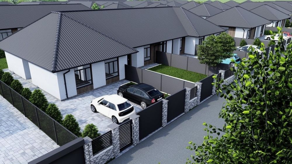 Кутовий таунхаус 58 м² з ділянкою 2.2 сотки у КМ Нова Мрія - знижка при 100% оплаті!