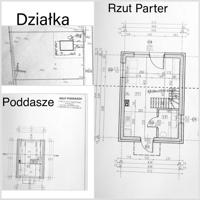 Dom murowany, duża działka budowlana. Kaszuby, blisko Gdańska