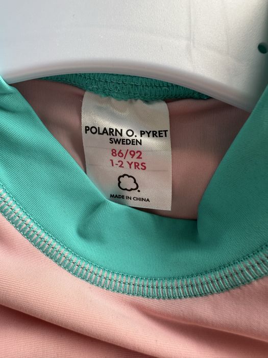 Bluzka UV strój kompielowy Polarn o Piryt 86 92cm