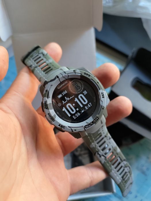 Zegarek Garmin Instinct Solar Camo