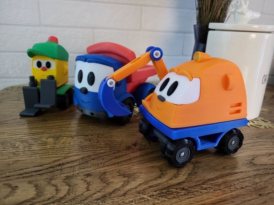 Іграшка вантажівка Льова , Капу, Грузік