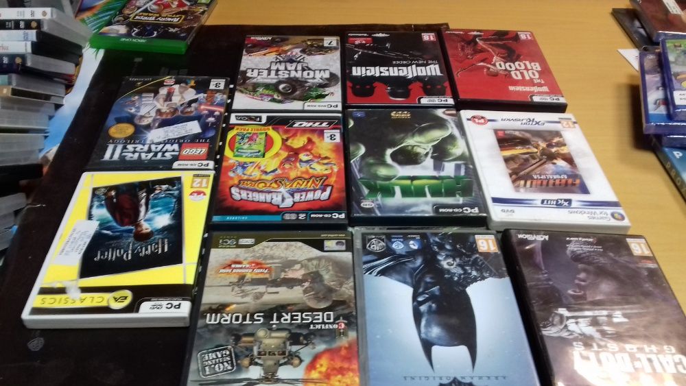 Zestaw 11 gier na komputer, ZESTAW 7 GIER, sklep Tychy, gry pc