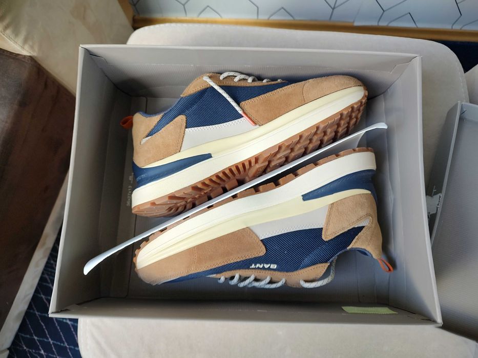 Gant sneakersy niskie jasnobrązowe