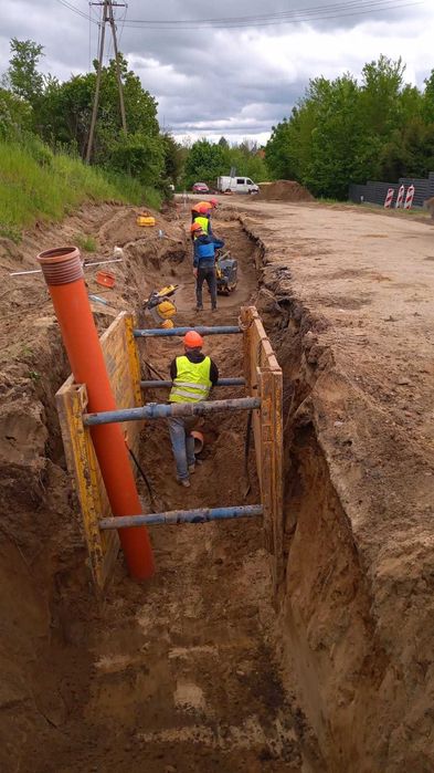 Prace instalacyjne, przyłącza i sieci wodno-kanalizacyjne, instalacje