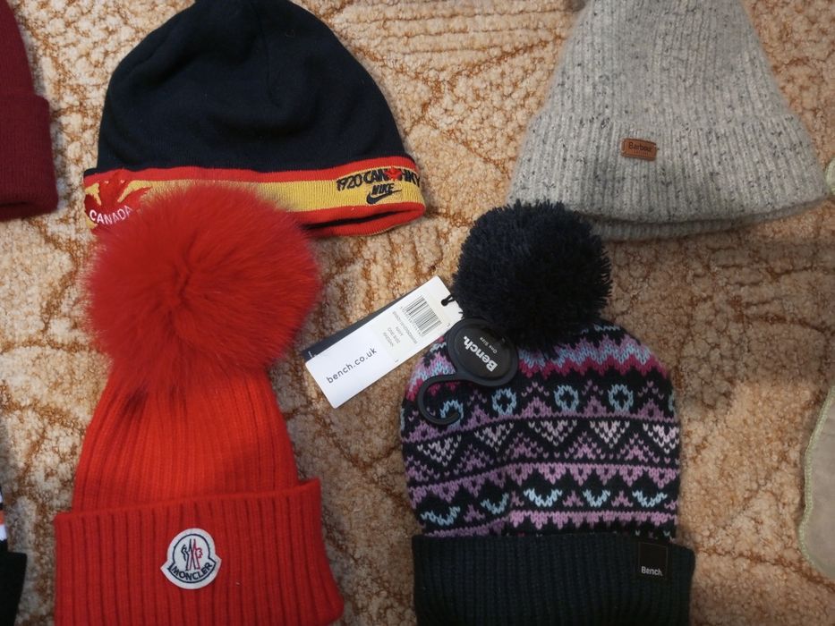 Шапки зимові  the north face ktm arcteryx Barbour Buff levis