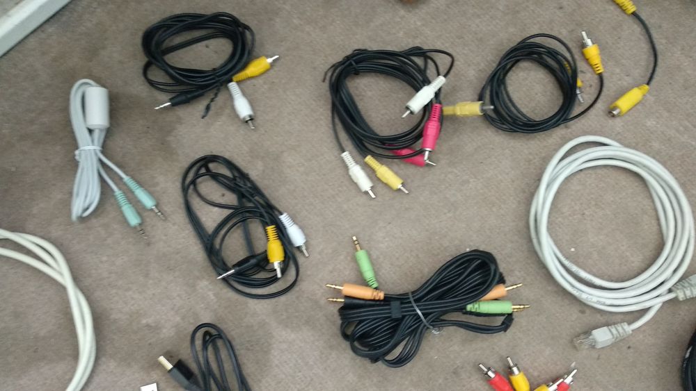 Cabos de video audio e acessórios