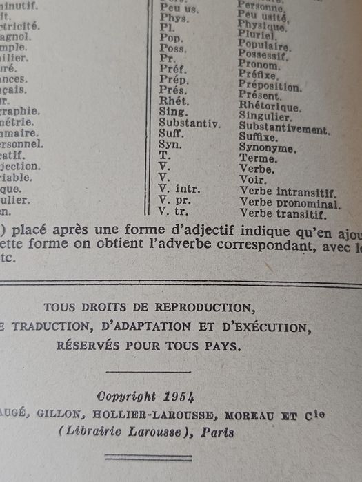 Larousse de poche