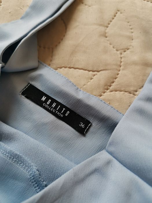 Imperial юбка спідниця максі і голуба нарядна майка mohito 44-46 s-m