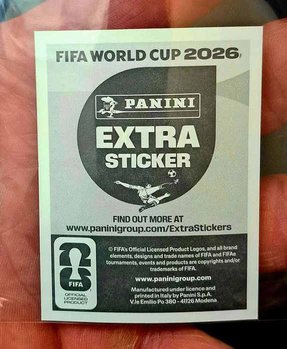 Stickers Legends World cup 26