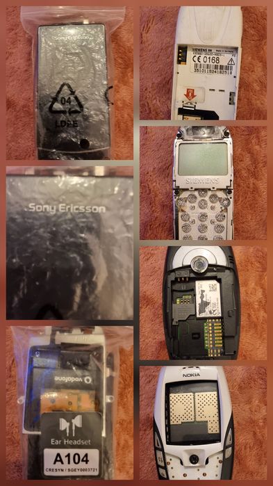 Lotes de peças telemóveis antigos
