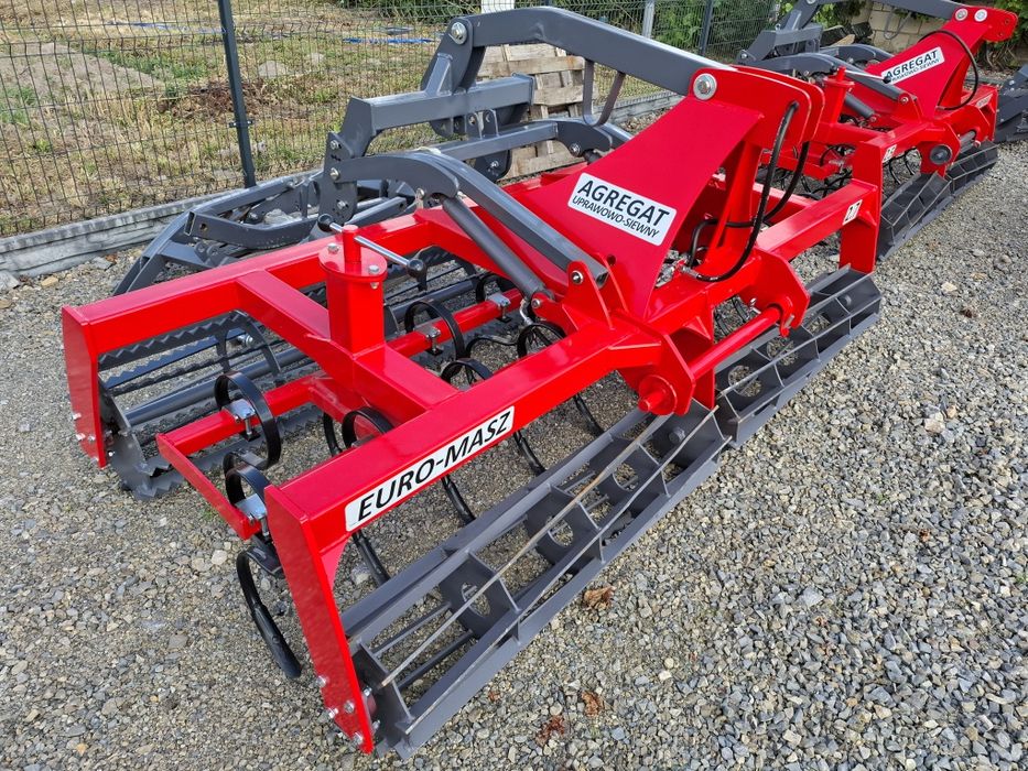 Agregat Uprawowo-siewny 2.5m 2.7m 3.0m Euro-masz
