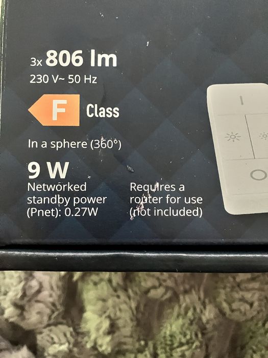 Zestaw Smart Livarno Home 3× żarówki E27 LED + pilot i bramka WiFi
