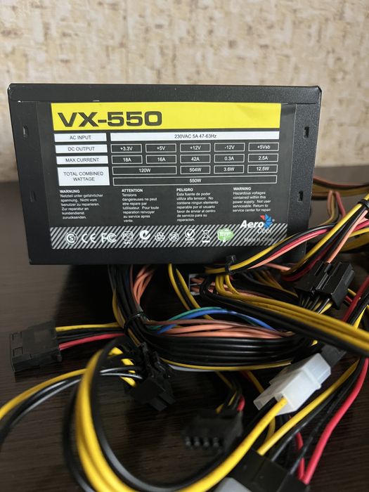 Блок живлення Aerocool VX-550 (550W)