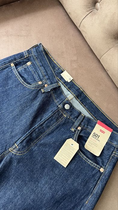 ORIGINAL !!Чоловічі  джинси Levi’s 501 Rinse
