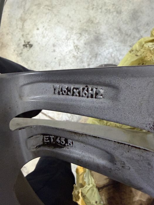 Felgi aluminiowe 5x112x16 7.5J ET45.5 MERCEDES AUDI VE SEAT SKODA