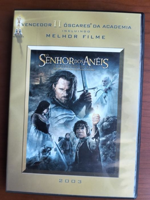 DVD Senhor dos Anéis O Regresso do Rei