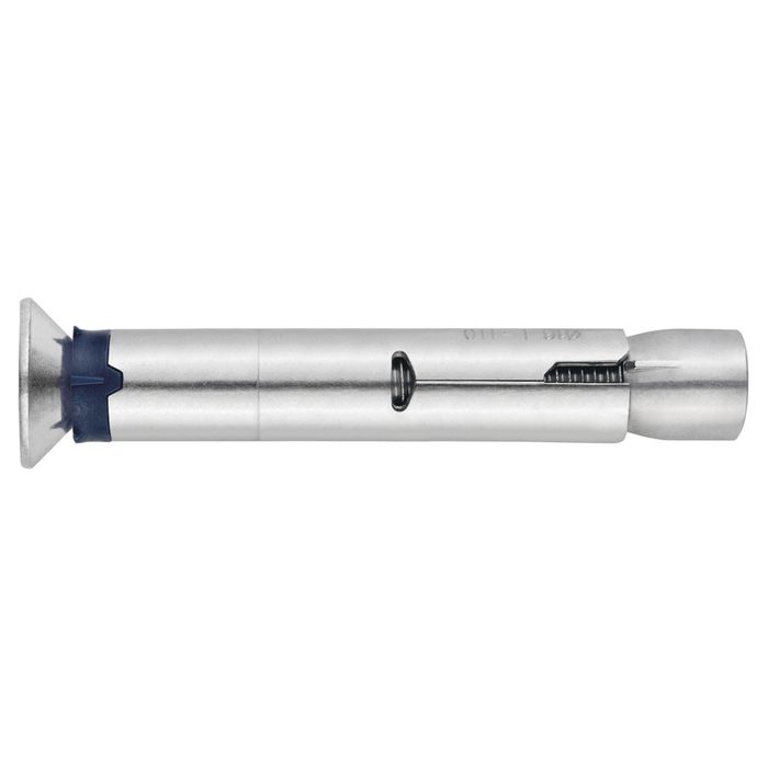 Bucha inox A2 com parafuso CE 6x60 caixa 100 unidades