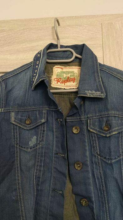 Bezrękawnik jeansowy Replay r.S