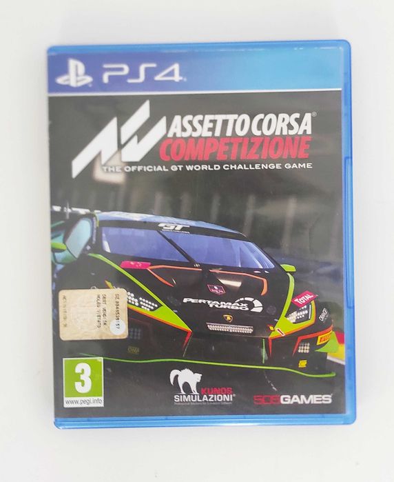 Asseto Corsa Competizione - PS4 - Jogo - Envio
