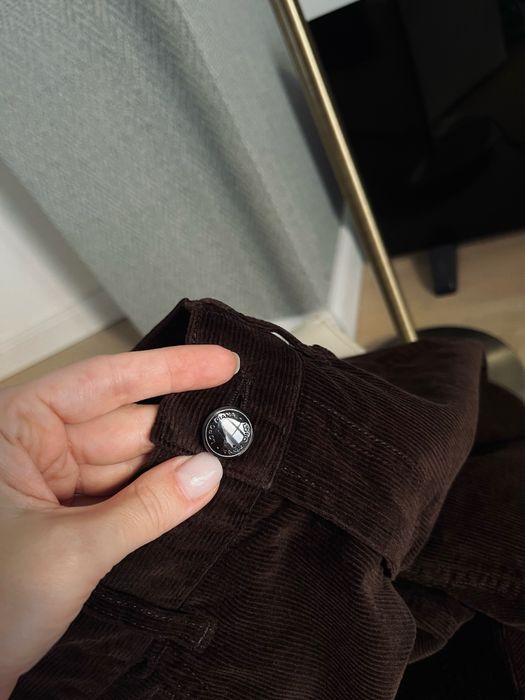 Loro Piana Оригінал шоколадні вельветові брюки