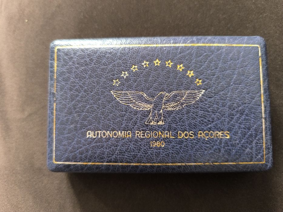 2 Moedas Açores PRATA PROOF