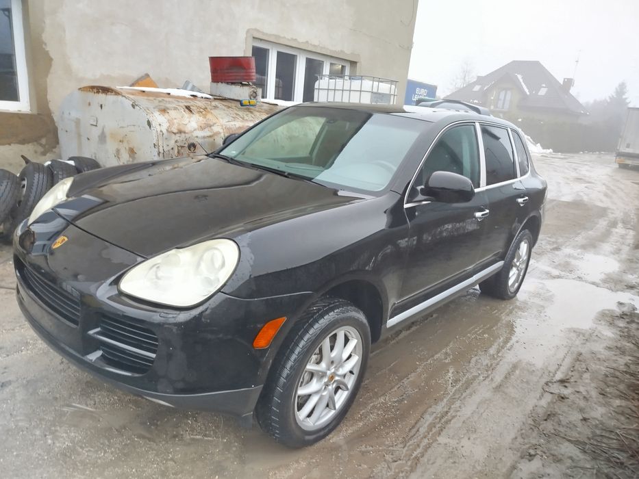 Porsche Cayenne  L041 kompletny przód maska zderzak lampy pas błotniki
