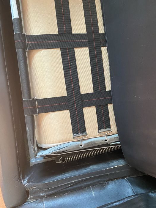 Sofa cama de pele