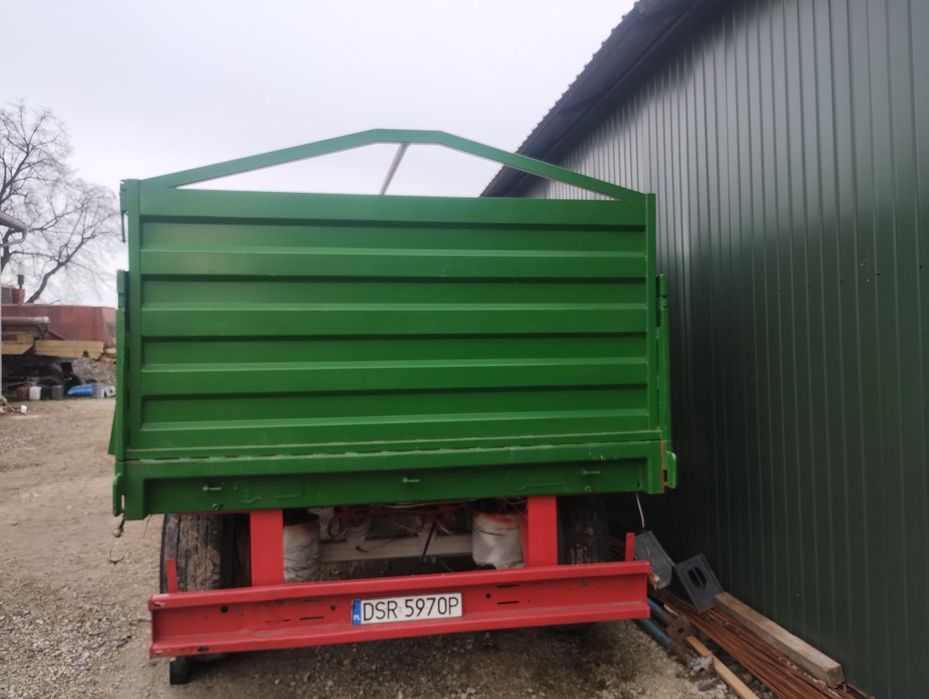 Przyczepa 15t bez kipru sztywna