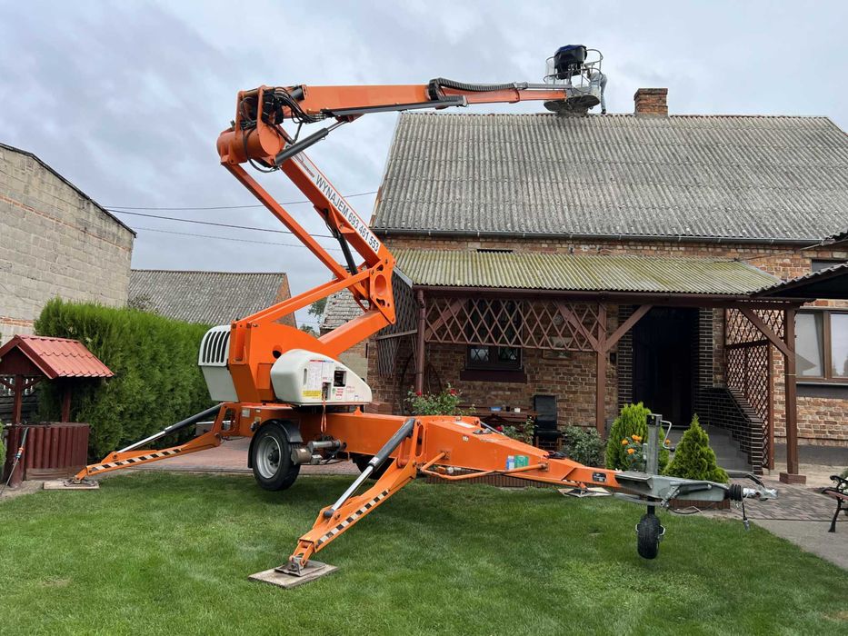 Podnośnik koszowy, zwyżka, podest ruchomy - WYNAJEM