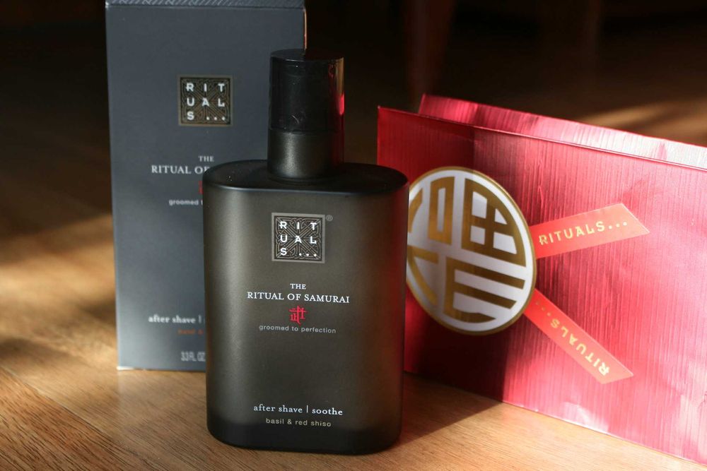 After shave - The Ritual of Samurai
