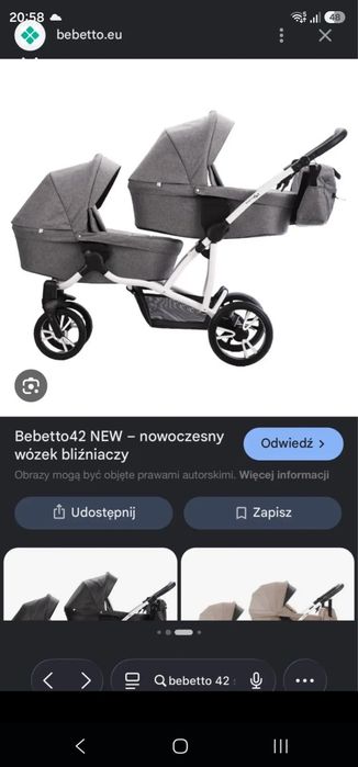 wózek Bebetto 42