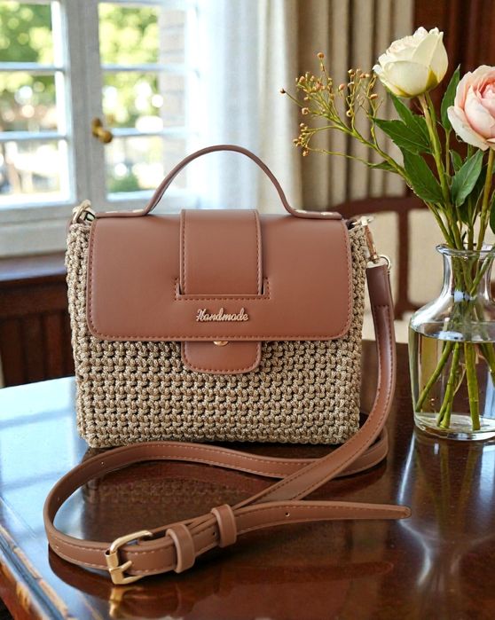 Torebka  robiona na szydełku