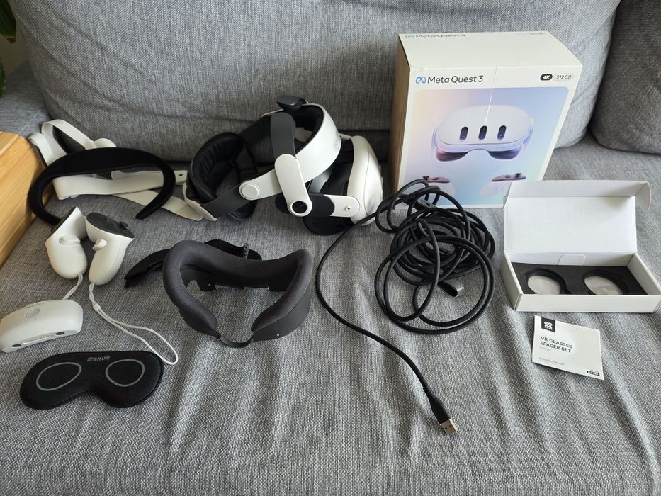 Meta Quest 3 VR - 512 GB + akcesoria
