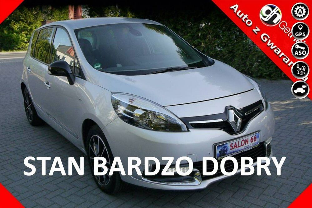 Renault Scenic 2.0b Led Navi Kamera Stan b,dobry bezwypadkowy z Niemiec Gwarancja 12m